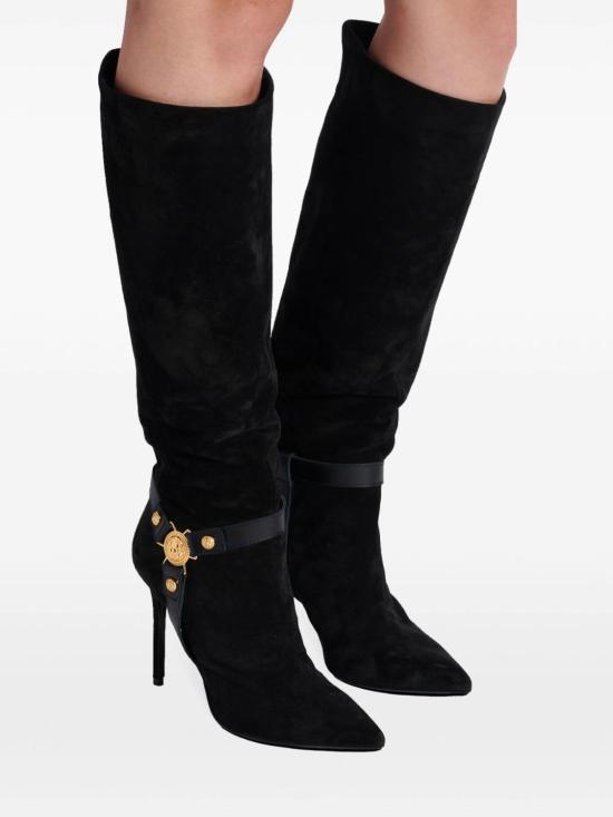  발망 부츠 DN1TA046LSOV0PA Black - BALMAIN