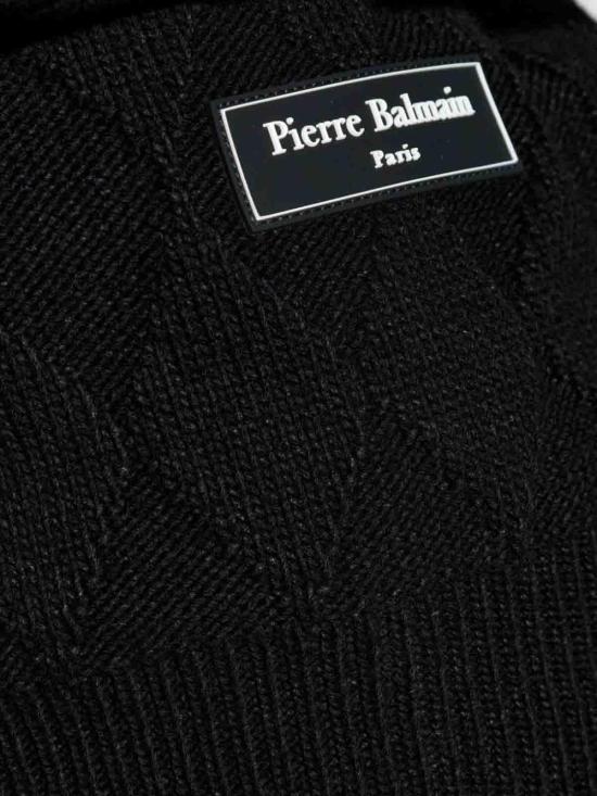  발망 스웨터 DH1KF095KG980PA Black - BALMAIN