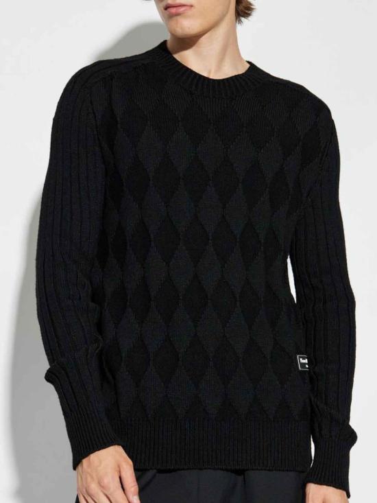  발망 스웨터 DH1KF095KG980PA Black - BALMAIN