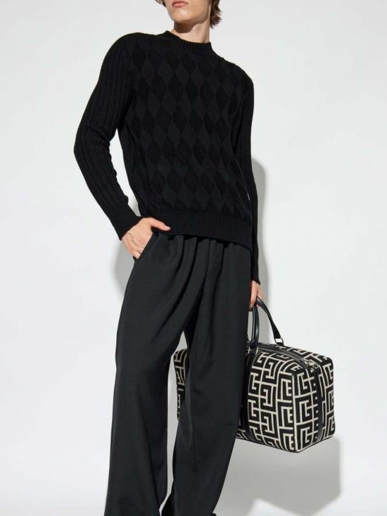  발망 스웨터 DH1KF095KG980PA Black - BALMAIN