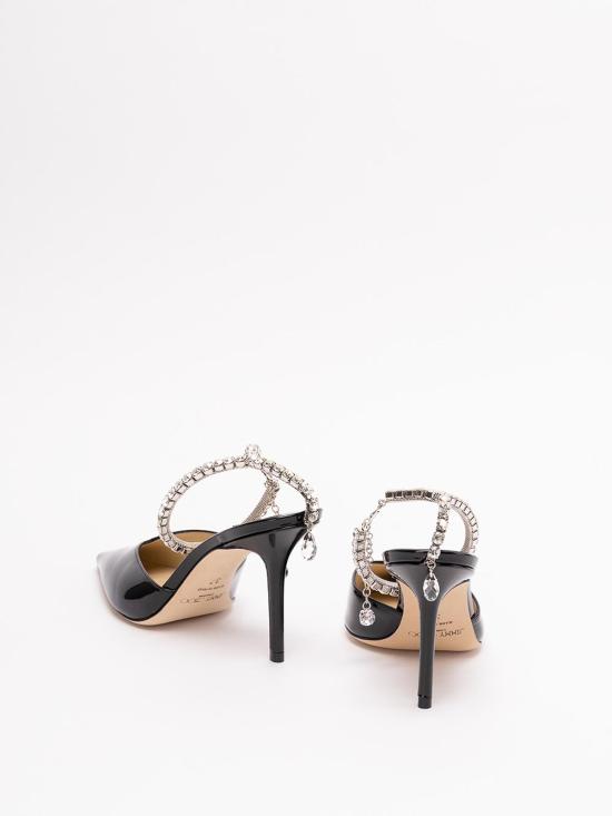 26FW 지미추 샌들 SAEDA85BOBBLACKCRYSTAL - JIMMY CHOO