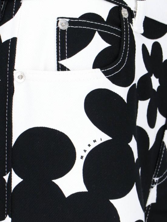 25SS 마르니 스트레이트 팬츠 PAMA0514S0 UTC462 DIN99 White - MARNI