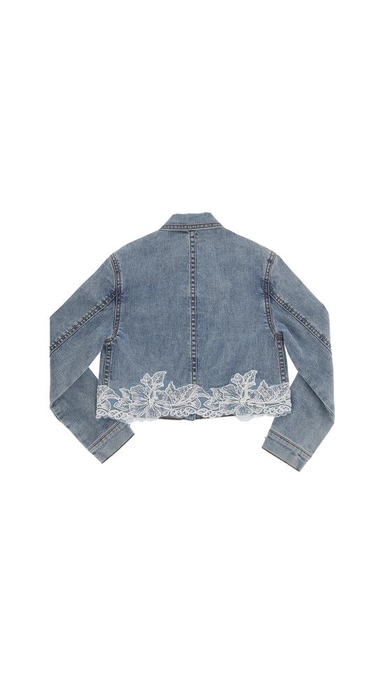 25SS [주니어] 에르마노 설비노 캐주얼 자켓 SFGB028 C DS065 4026 Clear Blue - ERMANNO SCERVINO