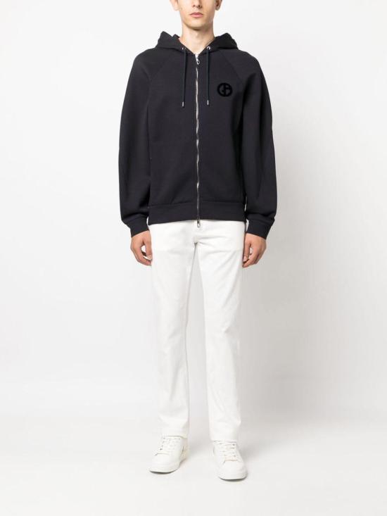  조르지오 아르마니 봄버 자켓 6RSB56SJSXZUBVN Blue - GIORGIO ARMANI