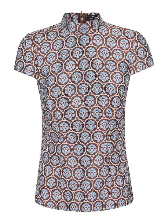 24FW 에트로 민소매 티셔츠 WRJA004499TFA07S9880 Multicolour