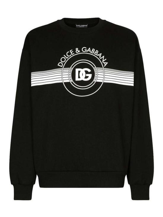  돌체앤가바나 긴팔 티셔츠 G9AHSTG7J6CN0000 Black