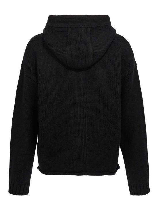  JW앤더슨 후드 티셔츠 KW1238YN0170999 Black - JW ANDERSON