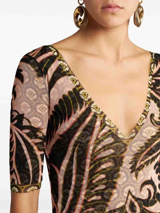 24FW 에트로 롱 원피스 WRHA014599IAS16X0870 Multicolour - ETRO