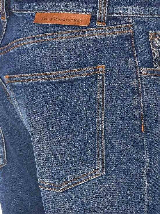  스텔라 맥카트니 스트레이트 팬츠 6D00303SPH894480 Blue - STELLA MCCARTNEY