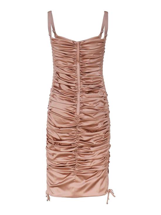  돌체앤가바나 롱 원피스 F69R6TFURAGM0216 Beige - DOLCE & GABBANA