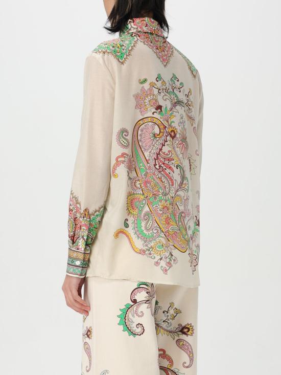 25FW 에트로 셔츠 WRIA0013AK779 X0802 White - ETRO