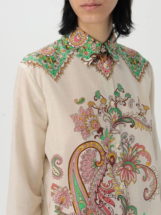 25FW 에트로 셔츠 WRIA0013AK779 X0802 White - ETRO