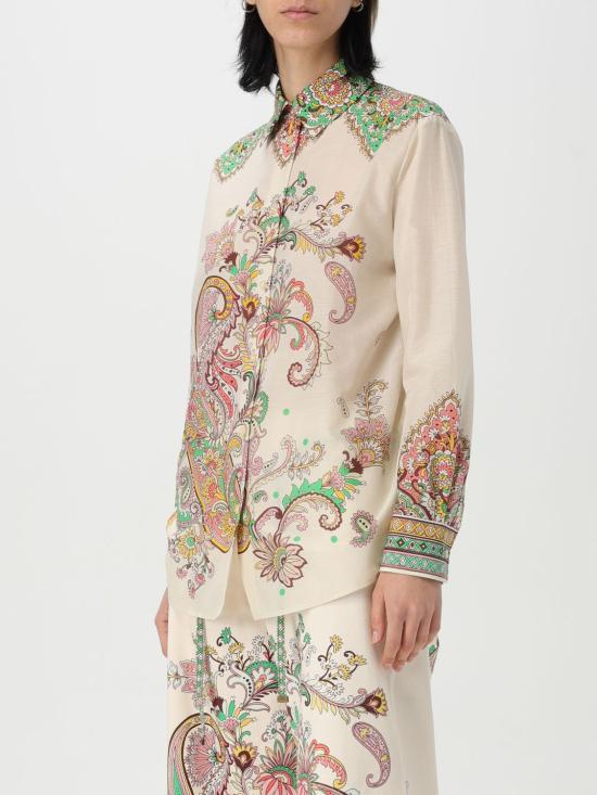 25FW 에트로 셔츠 WRIA0013AK779 X0802 White - ETRO