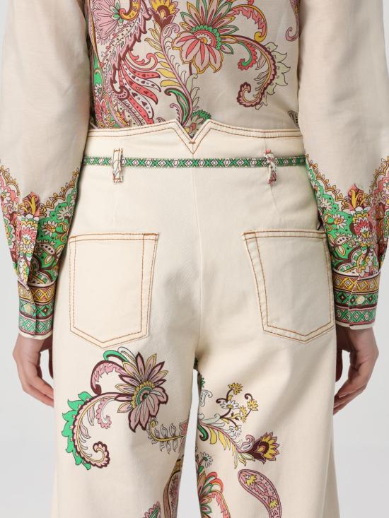 25SS 에트로 데님 팬츠 WRNB0006AK771 X0802 White - ETRO