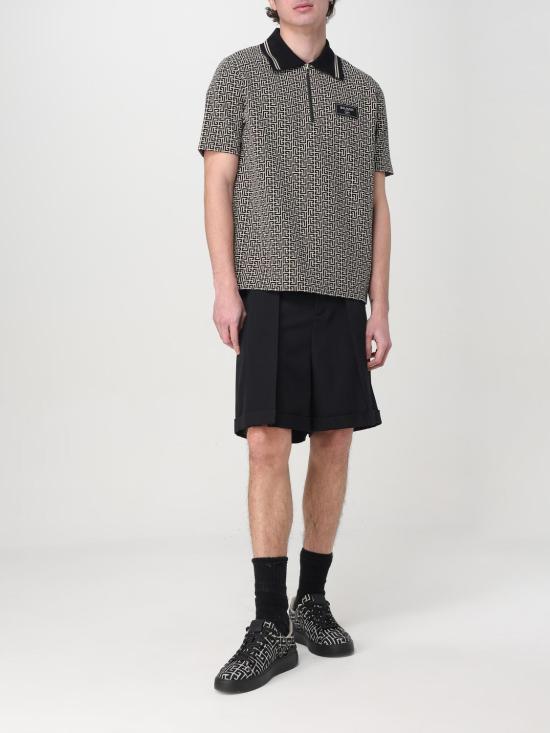 25FW 발망 폴로 티셔츠 EH1GC027BC90 GFE White - BALMAIN