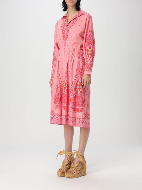 25SS 에트로 롱 원피스 WRHA026099SPE72 X0872 Pink - ETRO