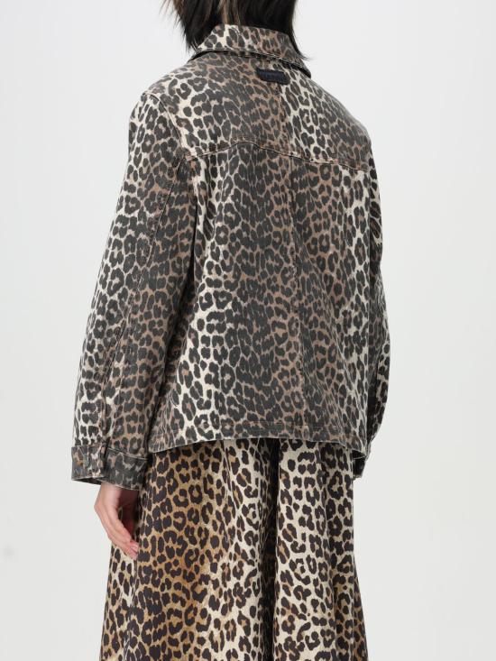 25SS 가니 자켓 J1581 943 Brown - GANNI