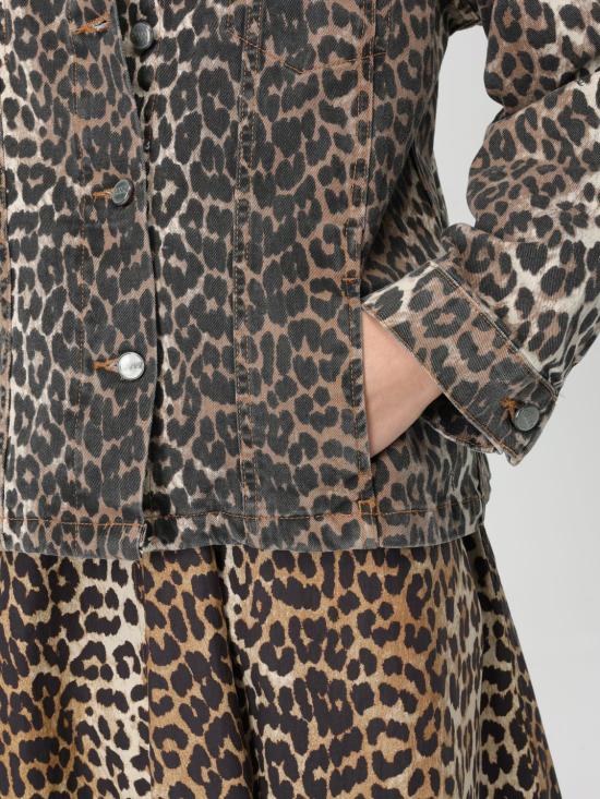 25SS 가니 자켓 J1581 943 Brown - GANNI