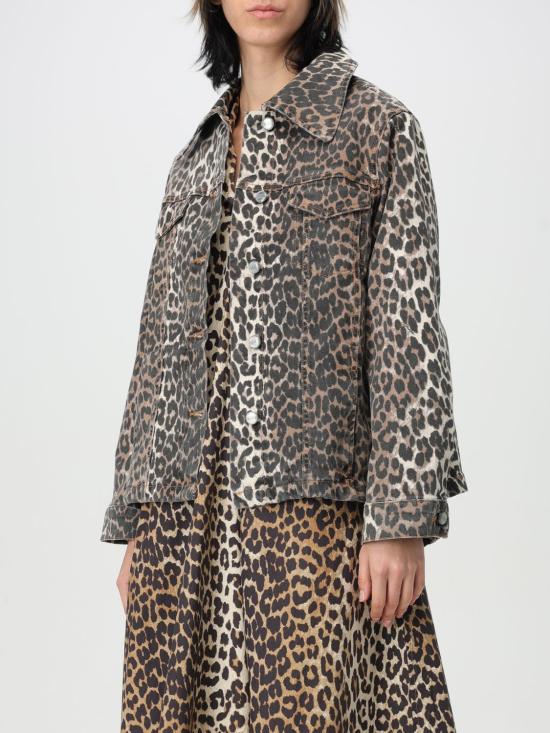 25SS 가니 자켓 J1581 943 Brown - GANNI