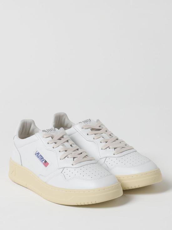 25FW 오트리 MEDALIST 메달리스트 로우탑 스니커즈 AULMLL15 White - AUTRY