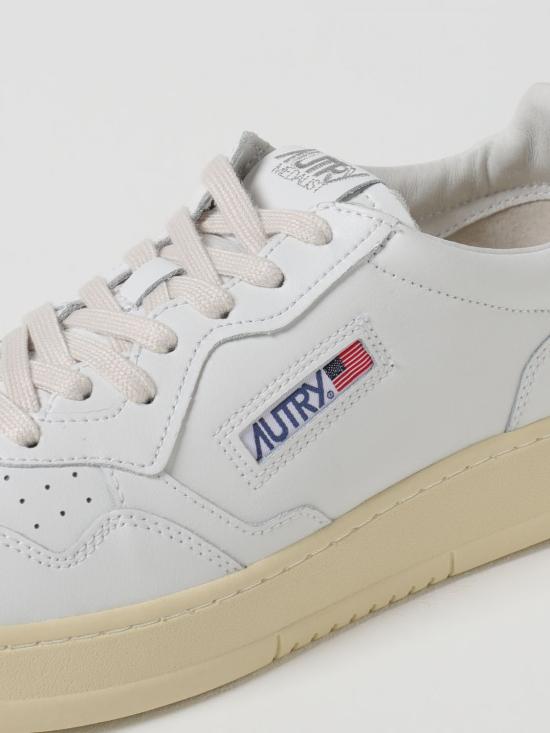 25FW 오트리 MEDALIST 메달리스트 로우탑 스니커즈 AULMLL15 White - AUTRY