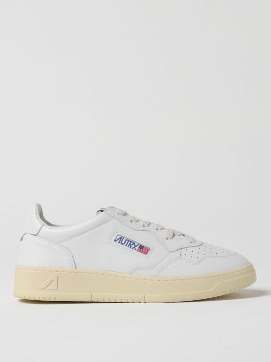 25FW 오트리 MEDALIST 메달리스트 로우탑 스니커즈 AULMLL15 White