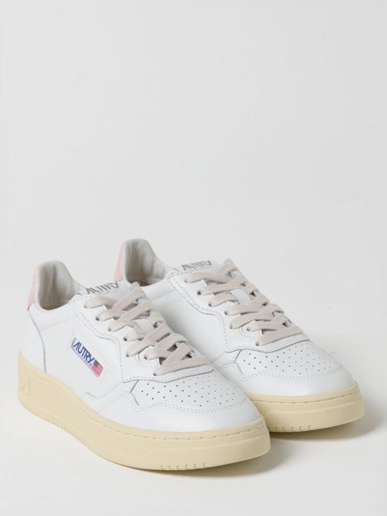 25FW 오트리 메달리스트 로우 스니커즈 AULWLL16 White - AUTRY