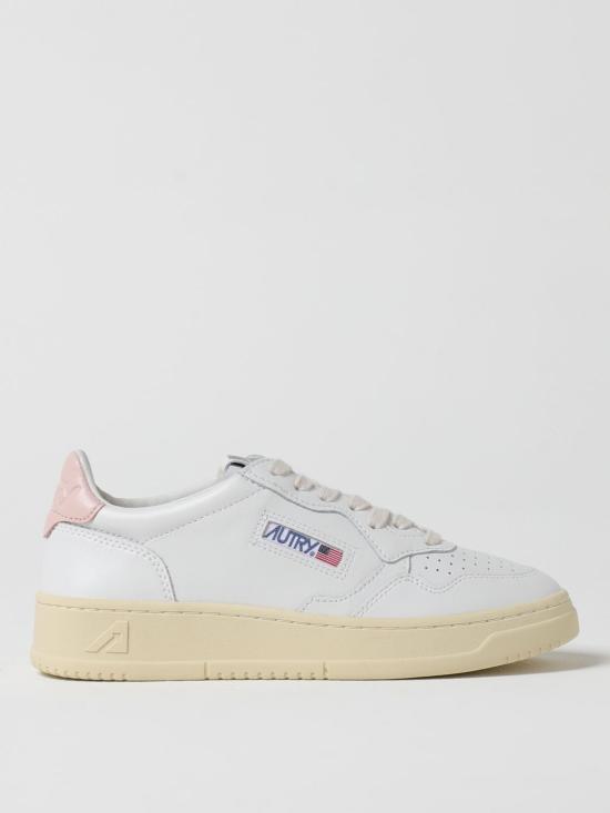 25FW 오트리 메달리스트 로우 스니커즈 AULWLL16 White