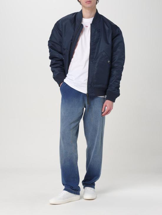 25FW 디젤 반팔 티셔츠 A149290GRAI 100 White - DIESEL