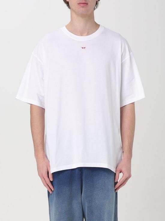 25FW 디젤 반팔 티셔츠 A149290GRAI 100 White