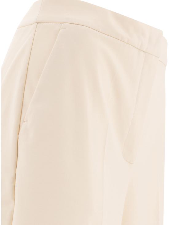 25SS 막스마라 스트레이트 팬츠 2511781038600ORCHE001 White - MAX MARA