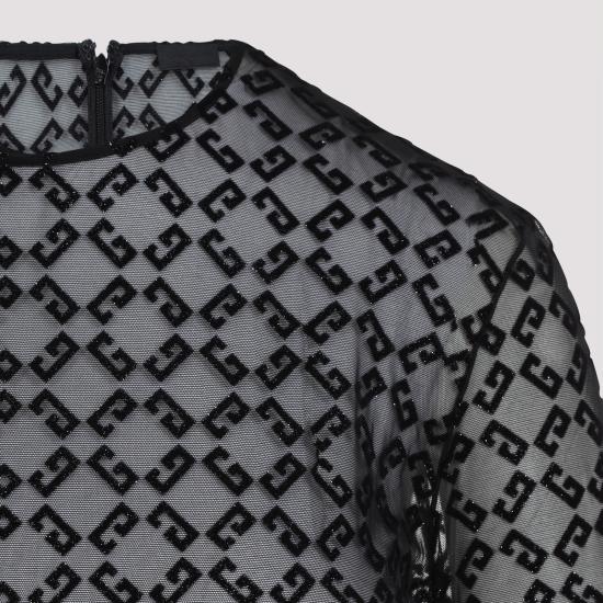 25SS 지방시 바디수트 티셔츠 BWB03U20H0 BLACK - GIVENCHY