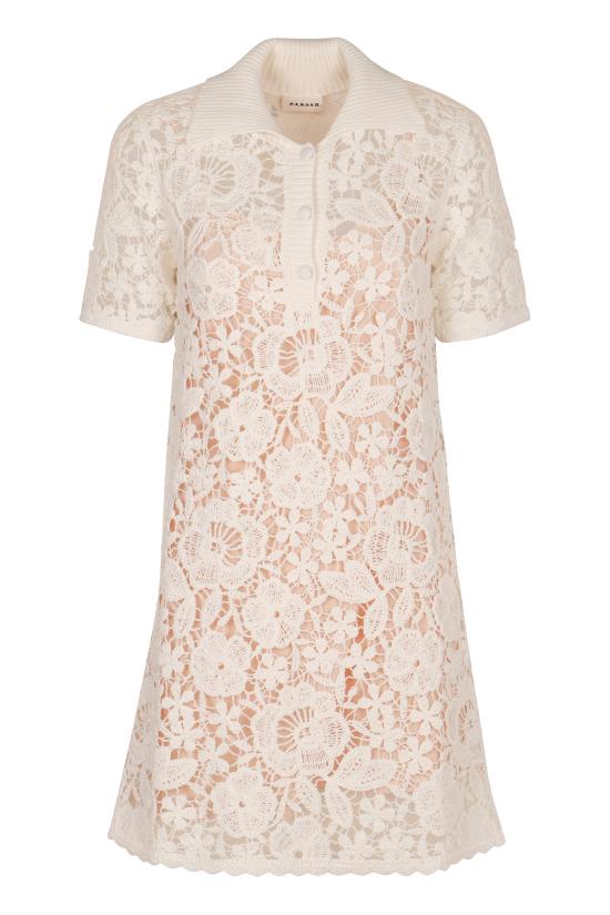 25SS 파로쉬 미디 원피스 D550877COPPER 002 panna