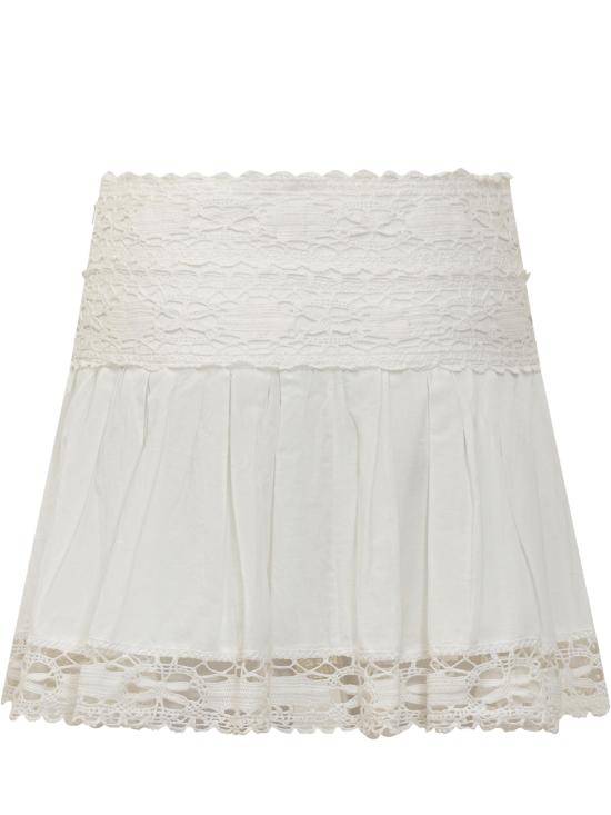 25SS 이자벨마랑에뚜왈 숏 스커트 25PJU0304FAC1J14E 20WH WHITE - ISABEL MARANT ETOILE