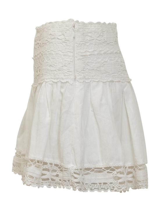 25SS 이자벨마랑에뚜왈 숏 스커트 25PJU0304FAC1J14E 20WH WHITE - ISABEL MARANT ETOILE
