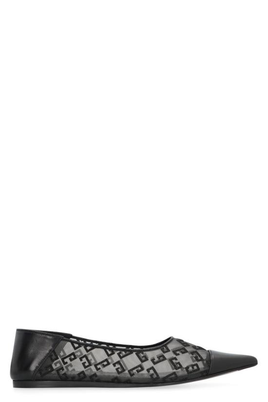 25SS 지방시 플랫 슈즈 BE500TE2BR 001 Black