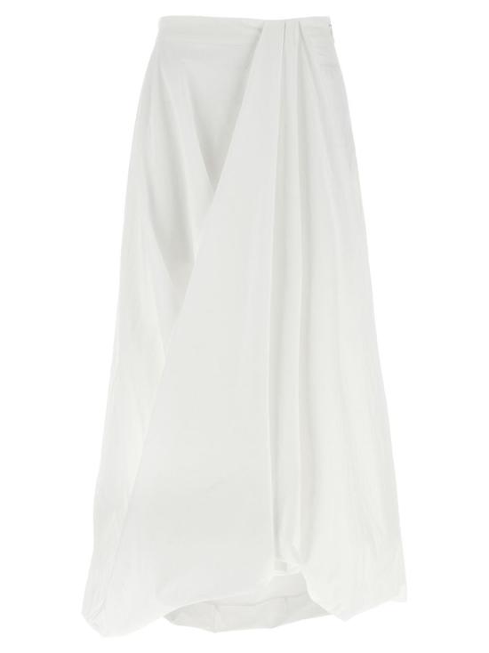 25SS 브루넬로 쿠치넬리 숏 스커트 M0F79G3812C600 WHITE - BRUNELLO CUCINELLI