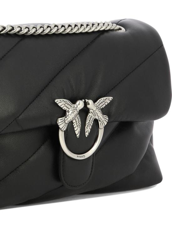 25FW 핑코 크로스백 100038A0F2Z99O NERO SILVER - PINKO