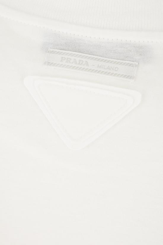 25SS 프라다 반팔 티셔츠 3556B11CD F0009 Bianco - PRADA