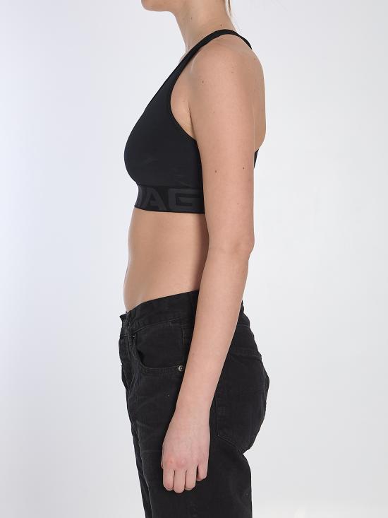 25SS 발렌시아가 민소매 티셔츠 814297 BLACK - BALENCIAGA