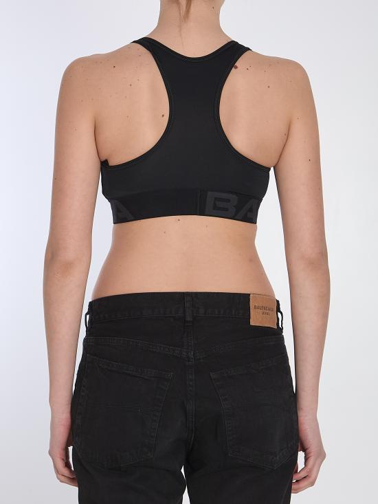 25SS 발렌시아가 민소매 티셔츠 814297 BLACK - BALENCIAGA