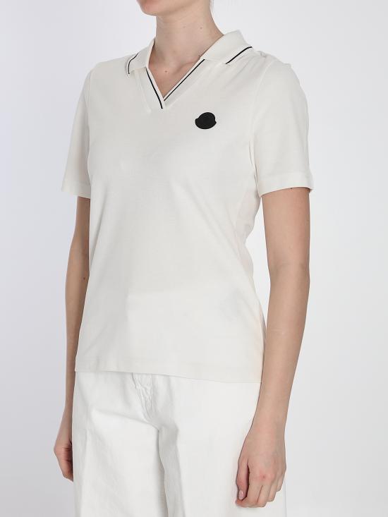 25SS 몽클레어 폴로 티셔츠 8A00004 WHITE - MONCLER