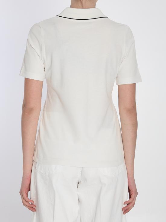 25SS 몽클레어 폴로 티셔츠 8A00004 WHITE - MONCLER