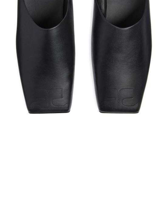 25SS 쿠레쥬 뮬/슬리퍼 125SCS108AG0030 9999 BLACK - COURREGES