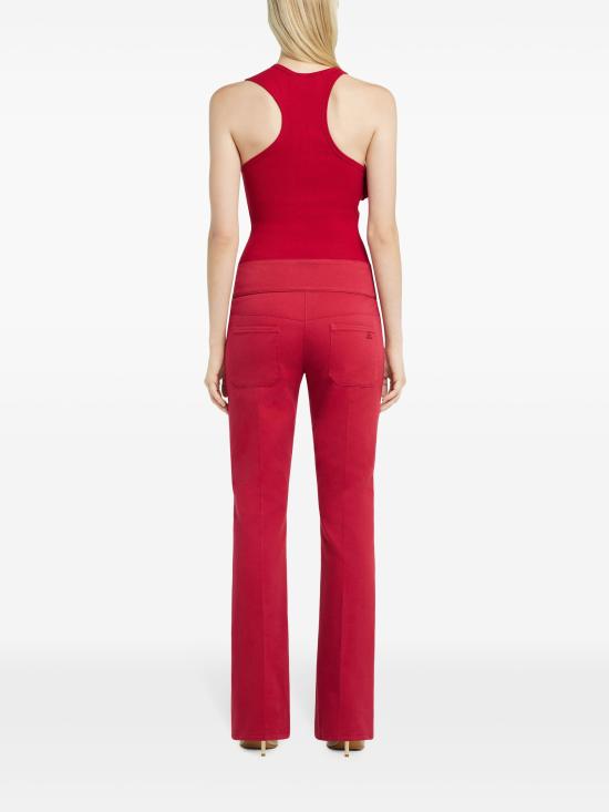  쿠레쥬 스트레이트 팬츠 125CPA316PL0178 4015 RUBY - COURREGES