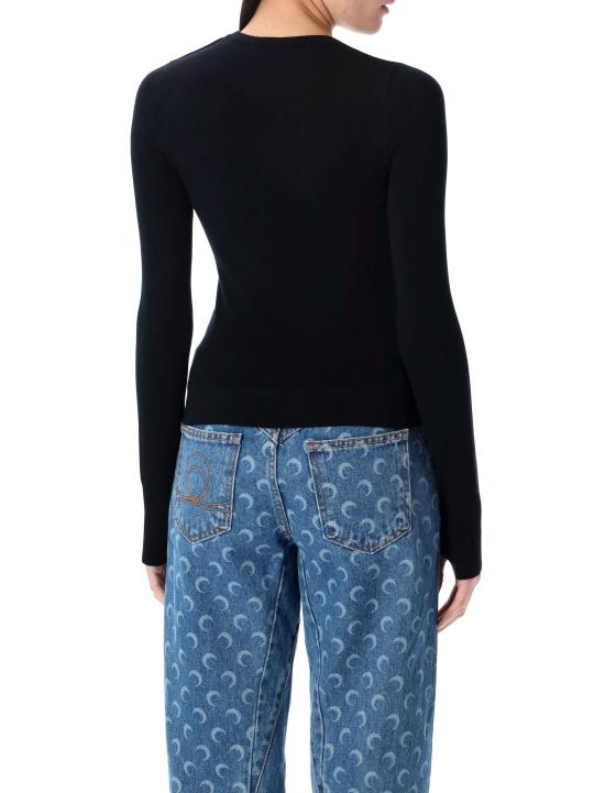 25SS 마린세르 데님 스커트 WTK014ACKNI0511 BK99 BLACK - MARINE SERRE