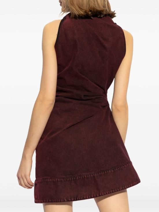  알렉산더 맥퀸 숏 원피스 817641QMAC0 raspberry - ALEXANDER MCQUEEN