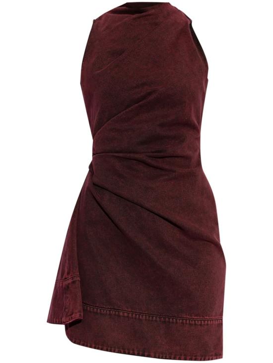  알렉산더 맥퀸 숏 원피스 817641QMAC0 raspberry