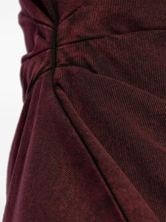  알렉산더 맥퀸 숏 원피스 817641QMAC0 raspberry - ALEXANDER MCQUEEN