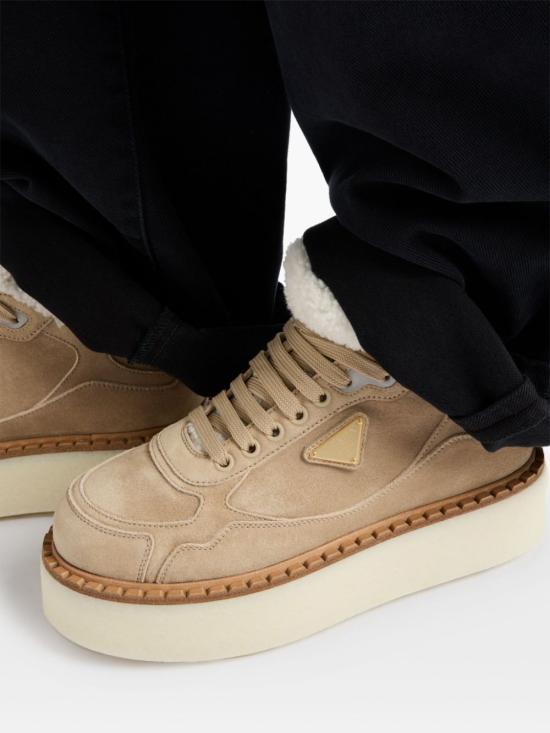  프라다 스니커즈 1T725NFZG50X0O brown - PRADA